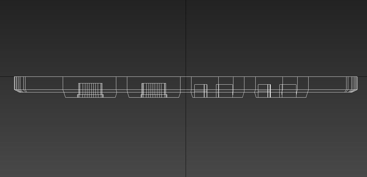 Recessed power socket grommet 3D model_10