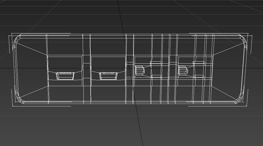 Recessed power socket grommet 3D model_13