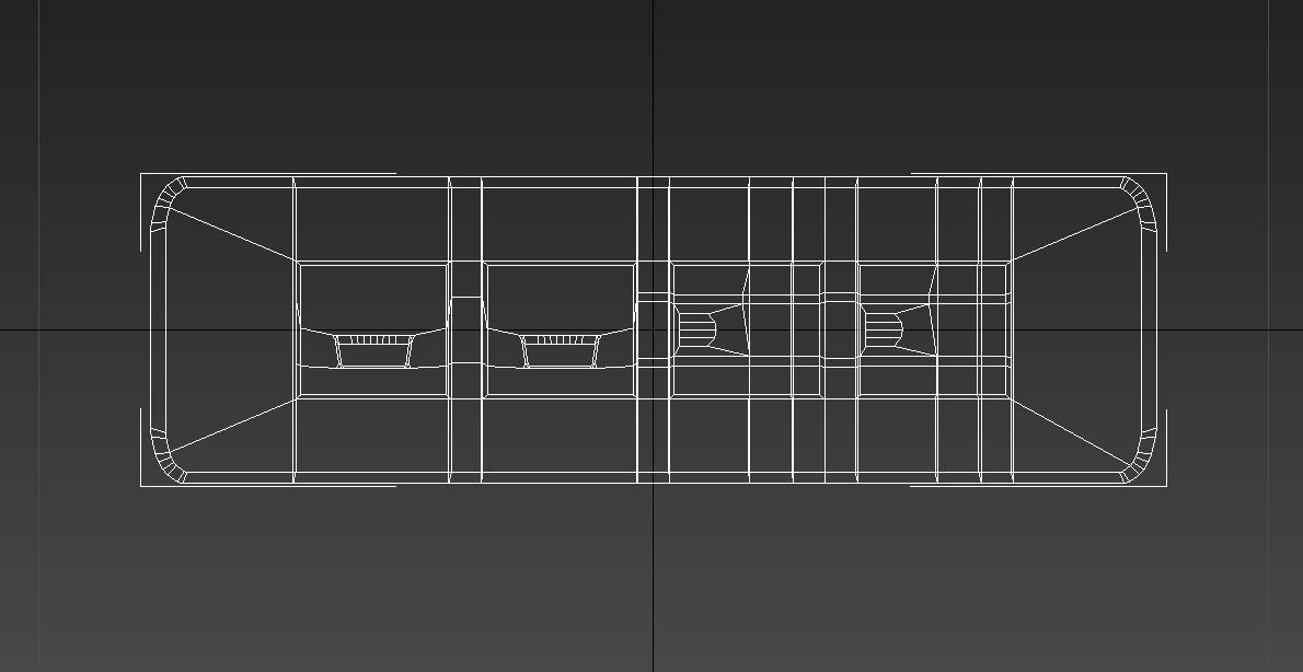 Recessed power socket grommet 3D model_11