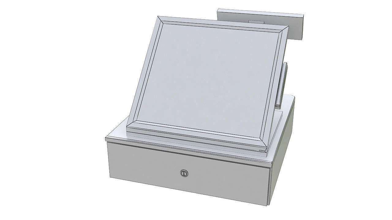 Touch screen point of sale 3D model_13