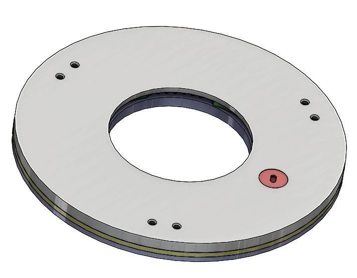 3DP3BLROD50A Iris diaphragm mechanism mechanical shutter diy 3D print model_8