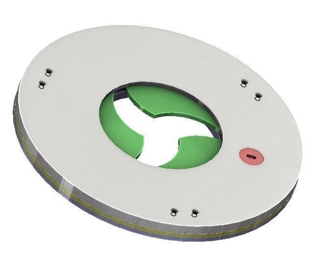 3DP3BLROD50A Iris diaphragm mechanism mechanical shutter diy 3D print model_11