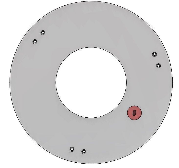 3DP3BLROD50A Iris diaphragm mechanism mechanical shutter diy 3D print model_5