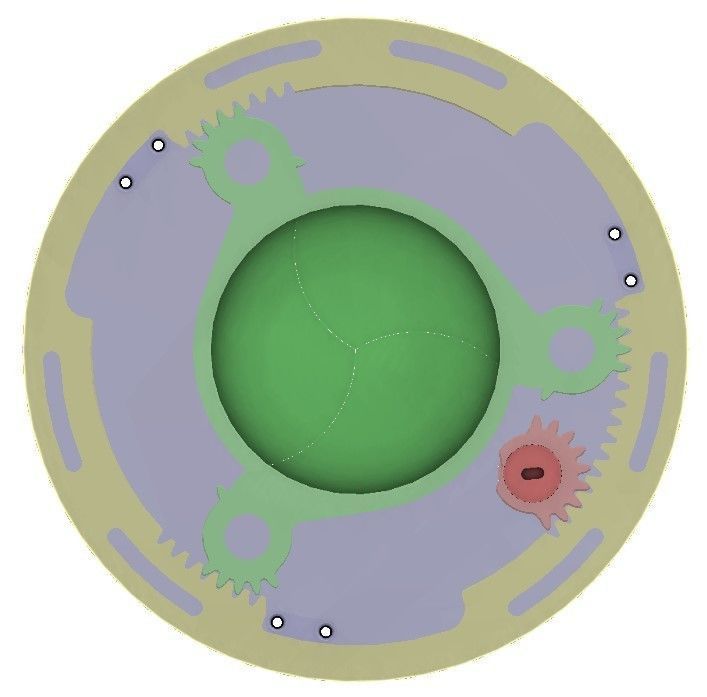 3DP3BLROD50A Iris diaphragm mechanism mechanical shutter diy 3D print model_15