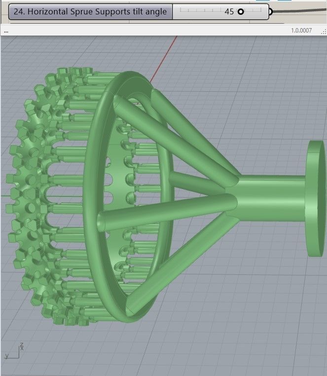 ANY SIZE Infinity Rings parametric modeling Program 3D print model_12
