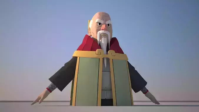 Oniki person in cape on skateboard