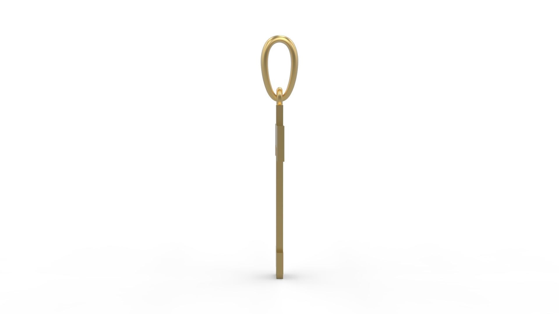 Initial Letters Pendant Aishiteru T 3D print model_2