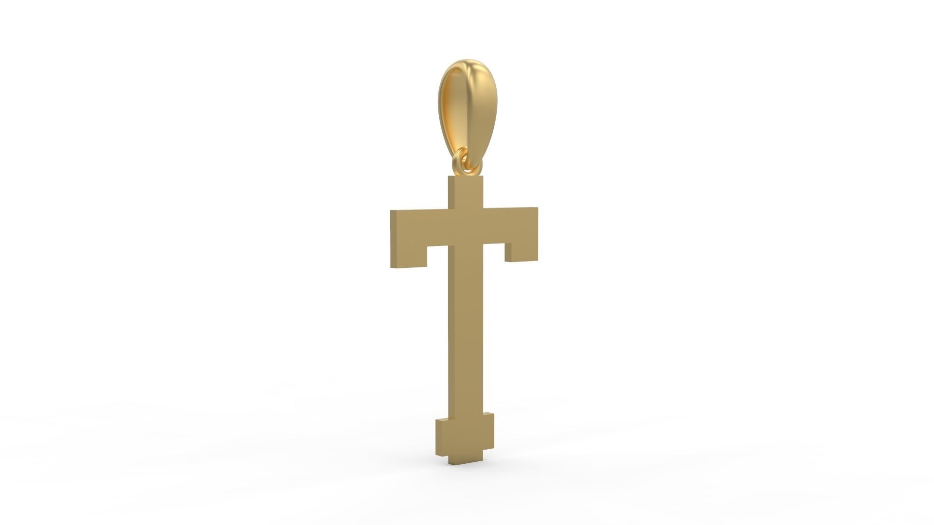 Initial Letters Pendant Aishiteru T 3D print model_3