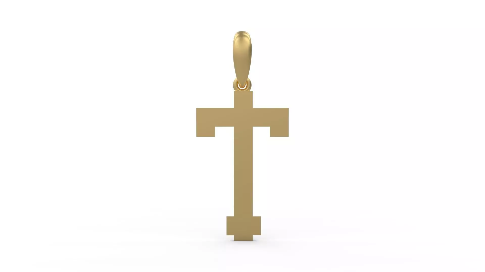 Initial Letters Pendant Aishiteru T 3D print model_0