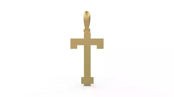 Initial Letters Pendant Aishiteru T