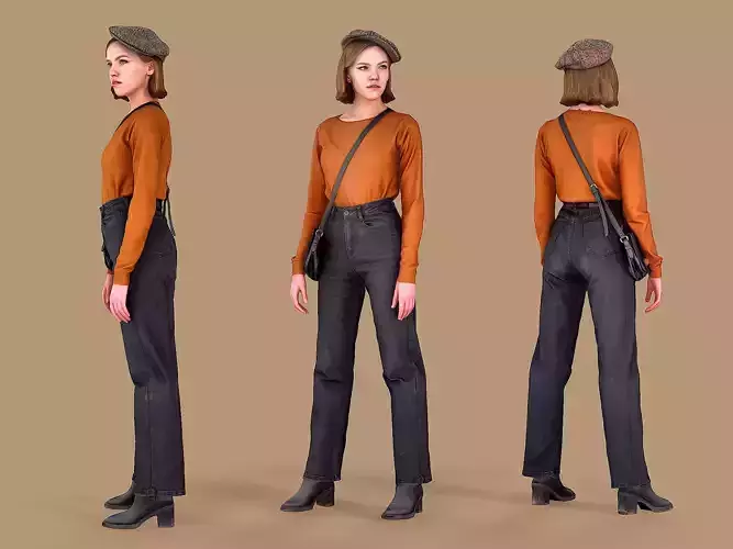 All People Are Sisters 3D model