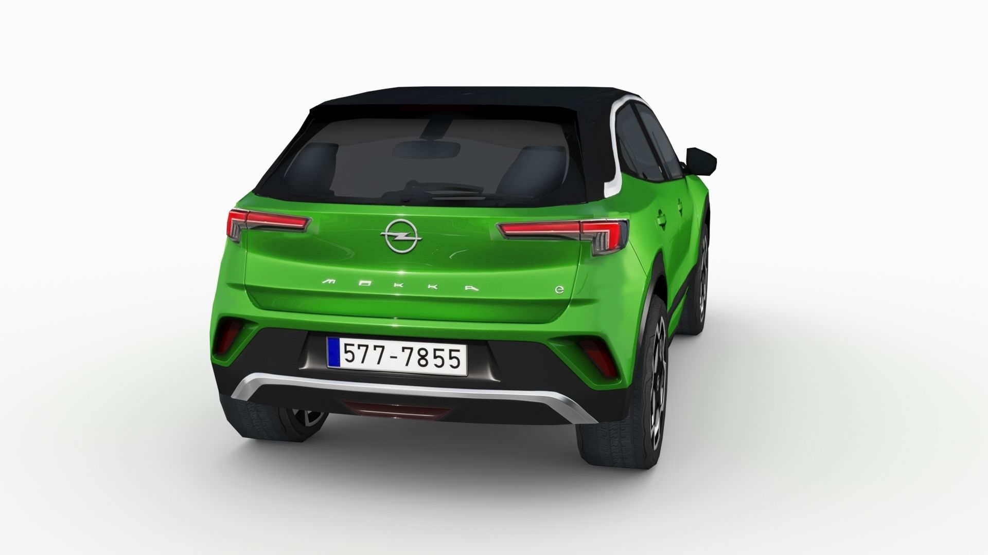 Opel Mokka E 2021 Low-poly 3D model_3