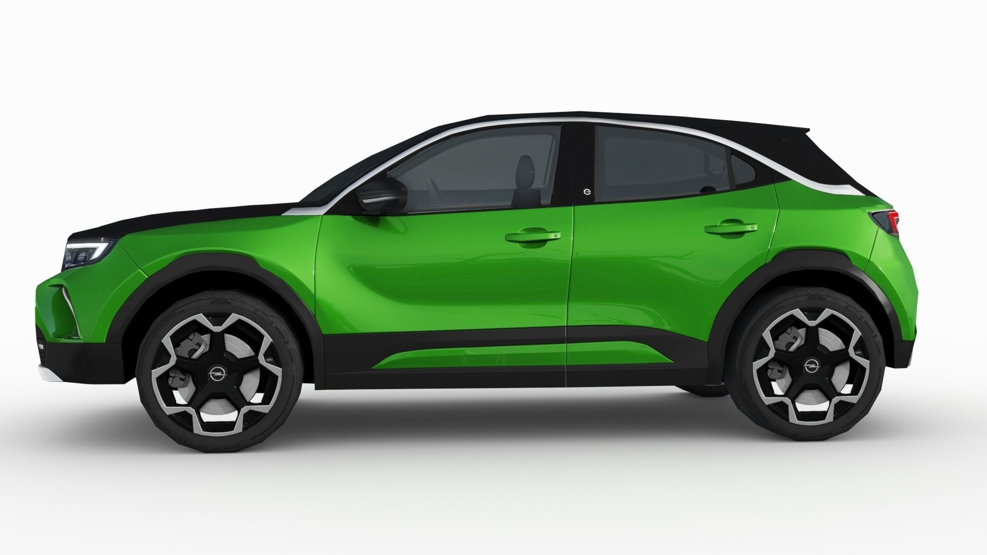 Opel Mokka E 2021 Low-poly 3D model_6