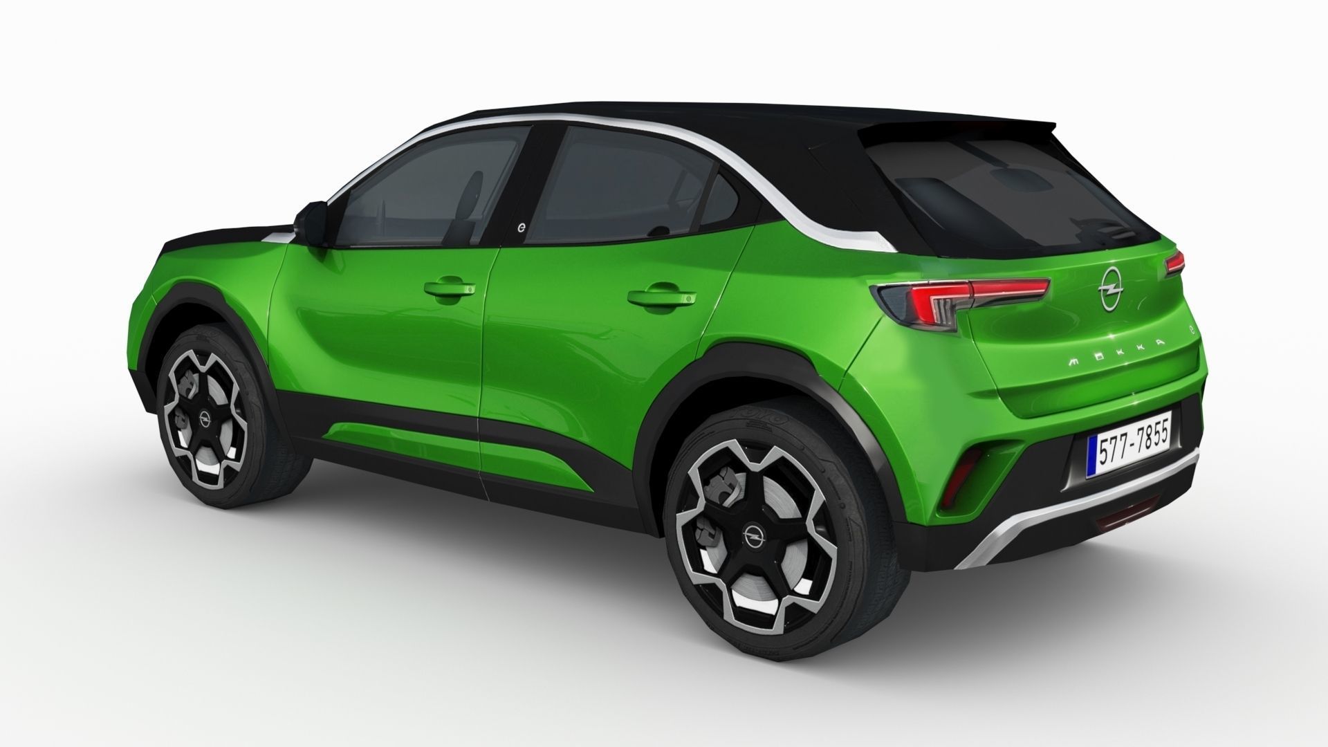 Opel Mokka E 2021 Low-poly 3D model_2