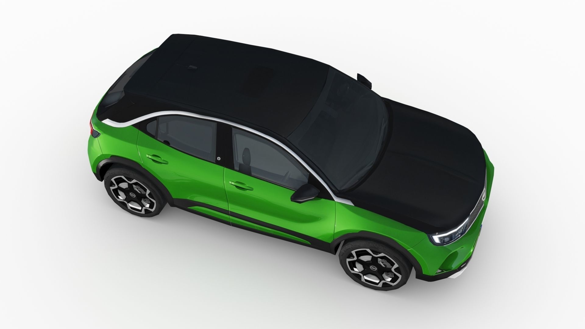 Opel Mokka E 2021 Low-poly 3D model_5