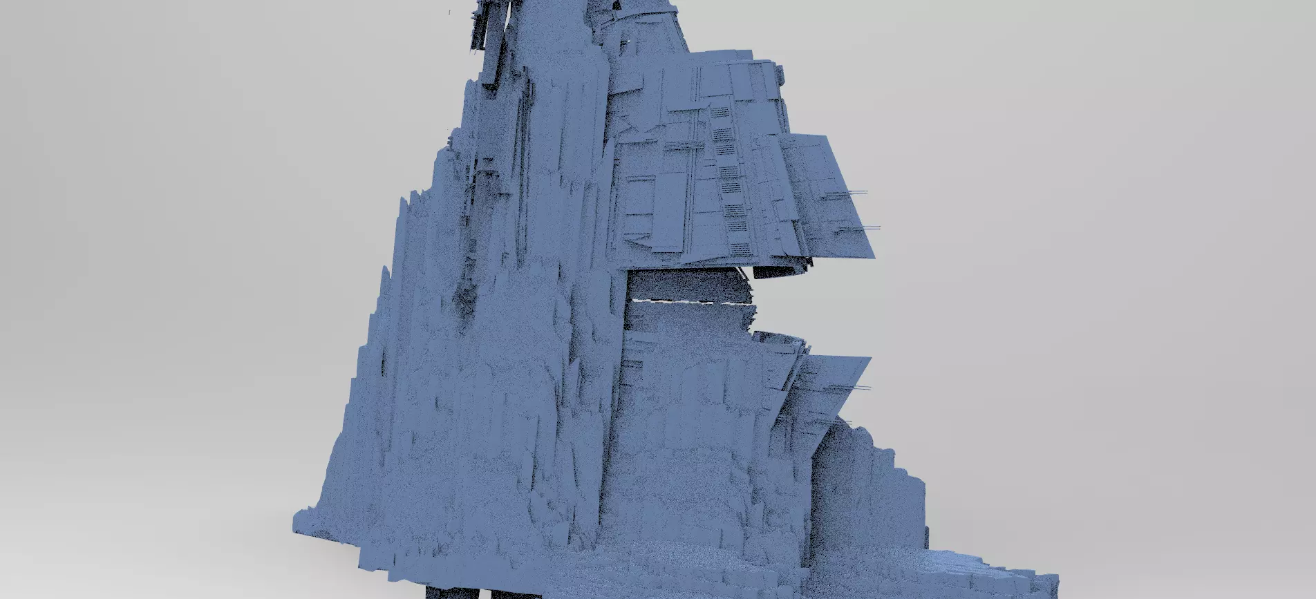 Star freighter base 3 3D model_0