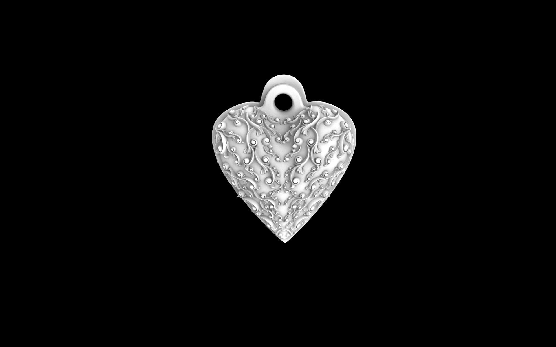 Valentines Hearth 3D print model_1