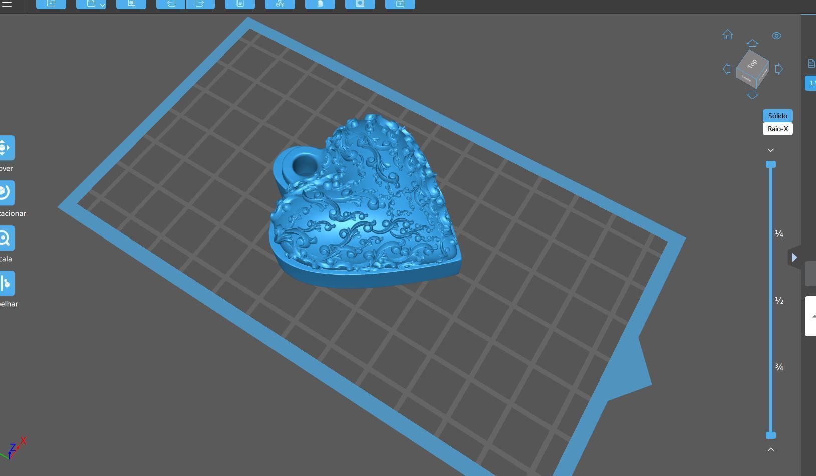 Valentines Hearth 3D print model_6