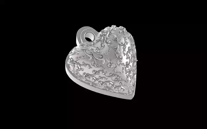 Valentines Hearth 3D print model
