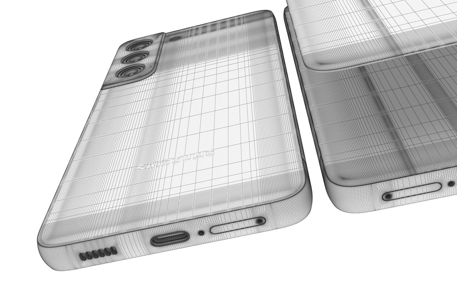 Samsung Galaxy S22 v1 3D model_16