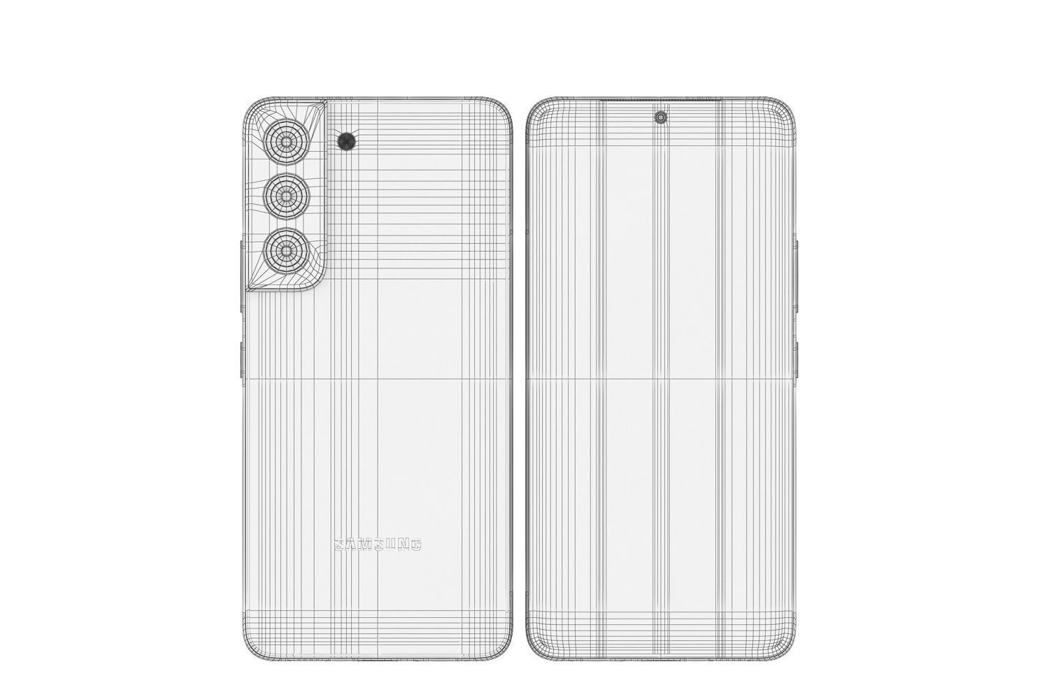 Samsung Galaxy S22 v1 3D model_12