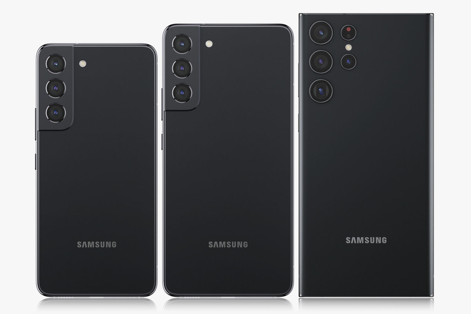 Samsung Galaxy S22 and S22 Plus and S22 Ultra v1 3D model_2