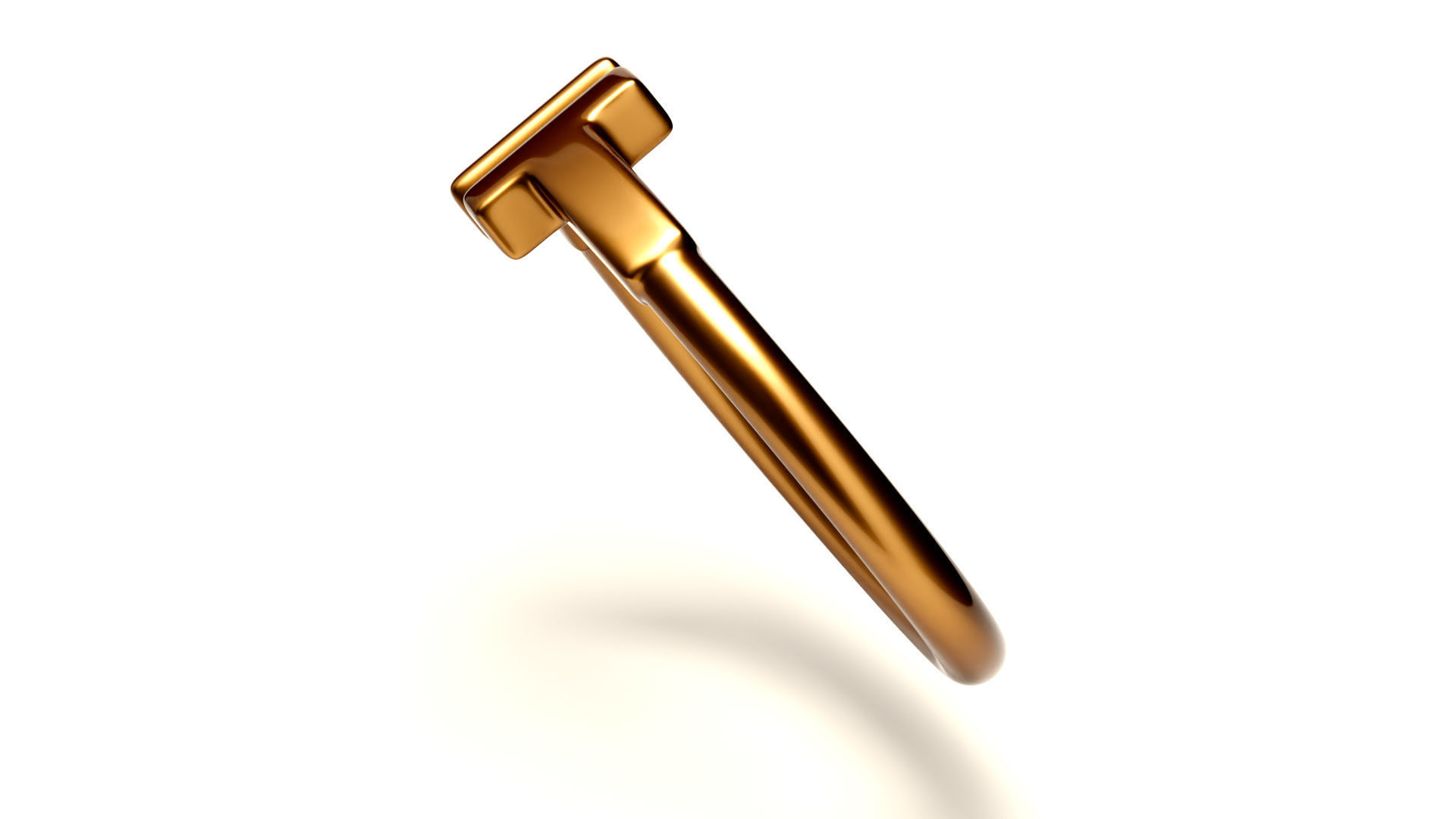 Wire Ring 3D model_5