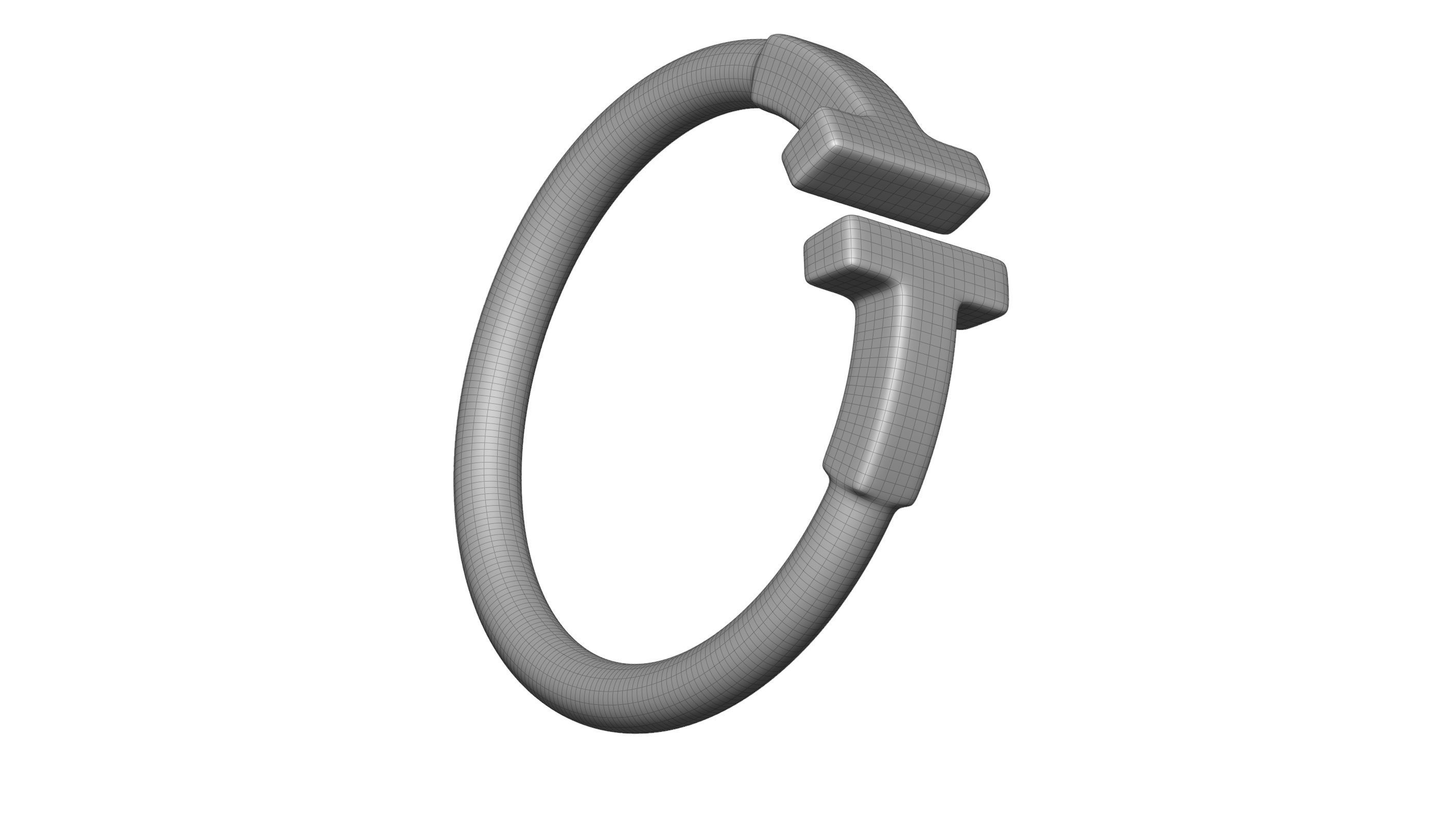 Wire Ring 3D model_17