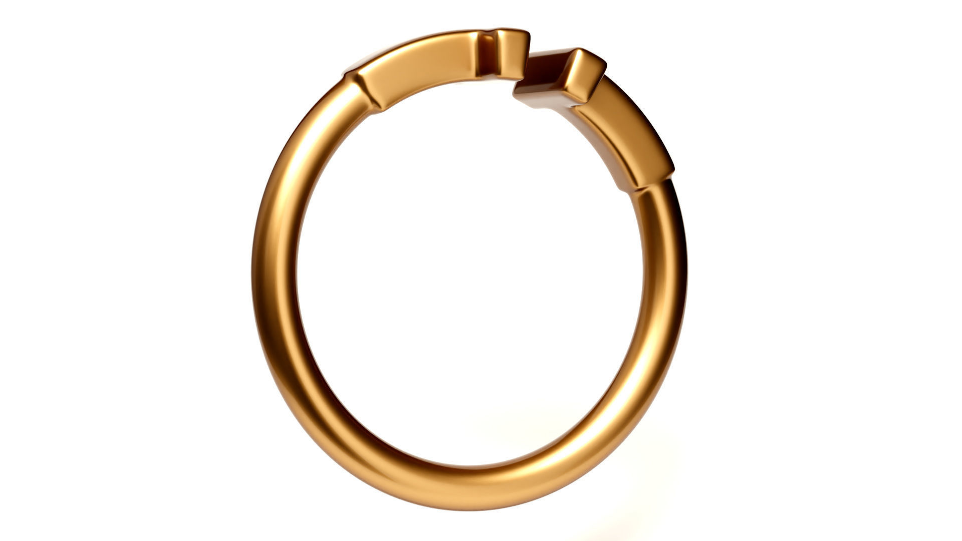 Wire Ring 3D model_3