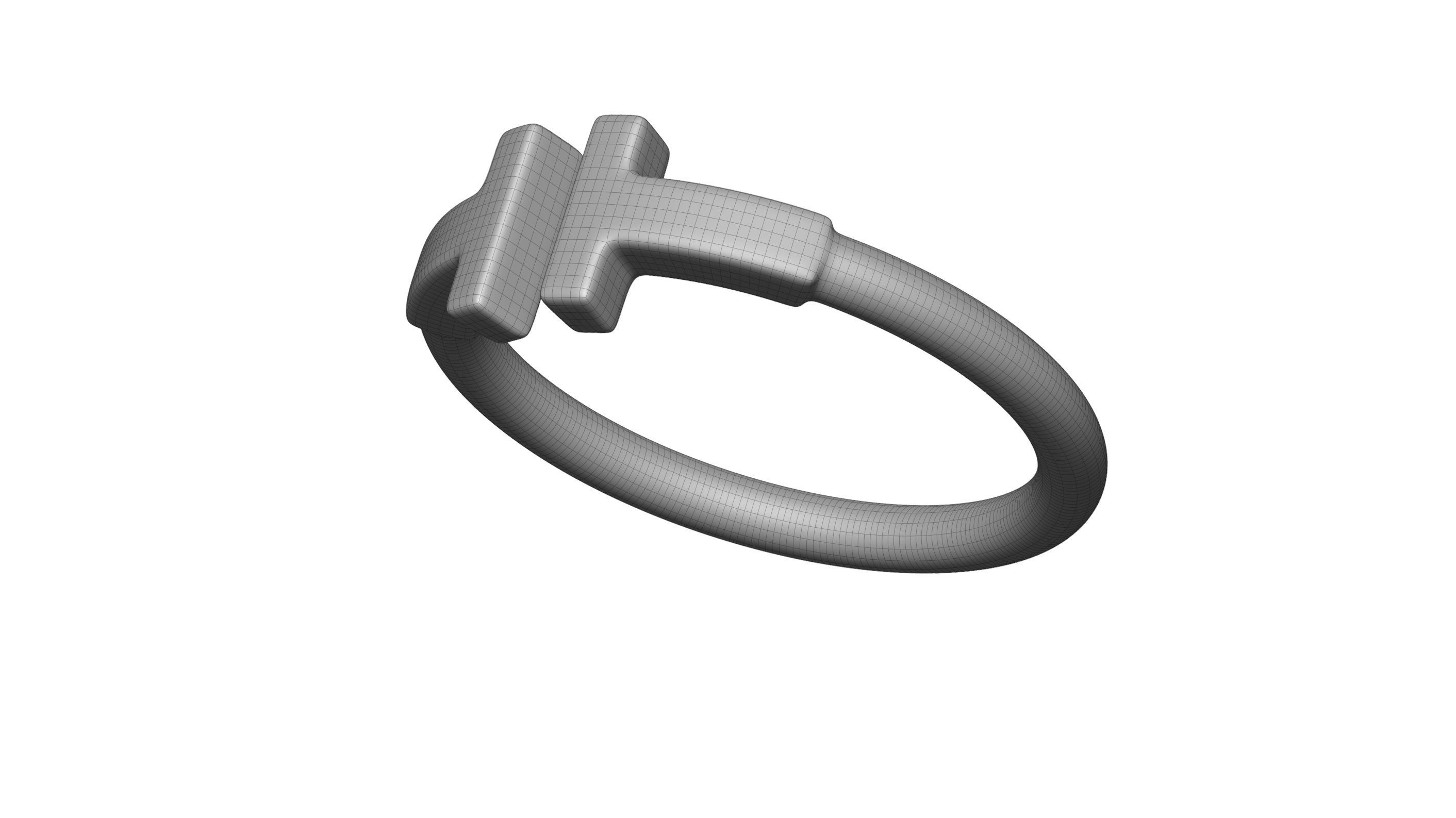 Wire Ring 3D model_14