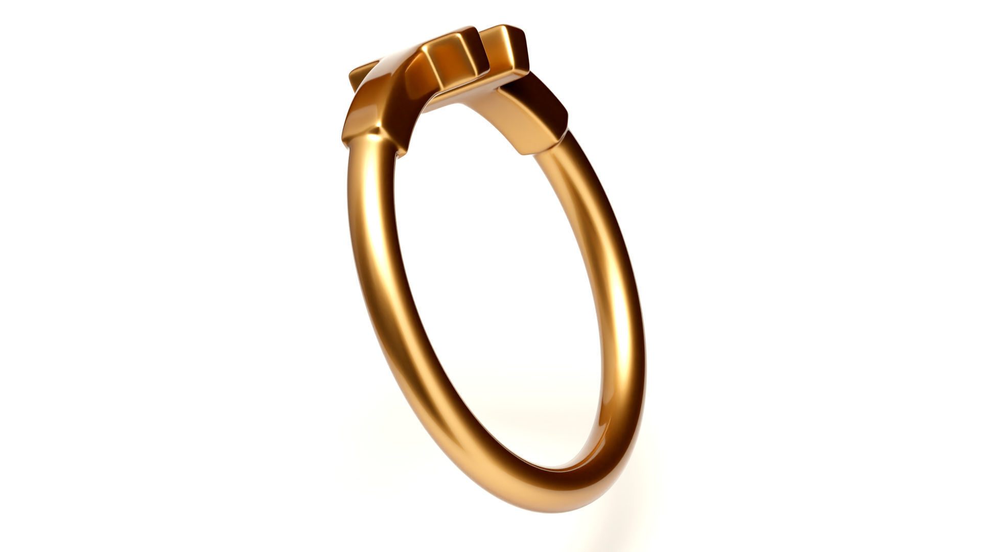 Wire Ring 3D model_4