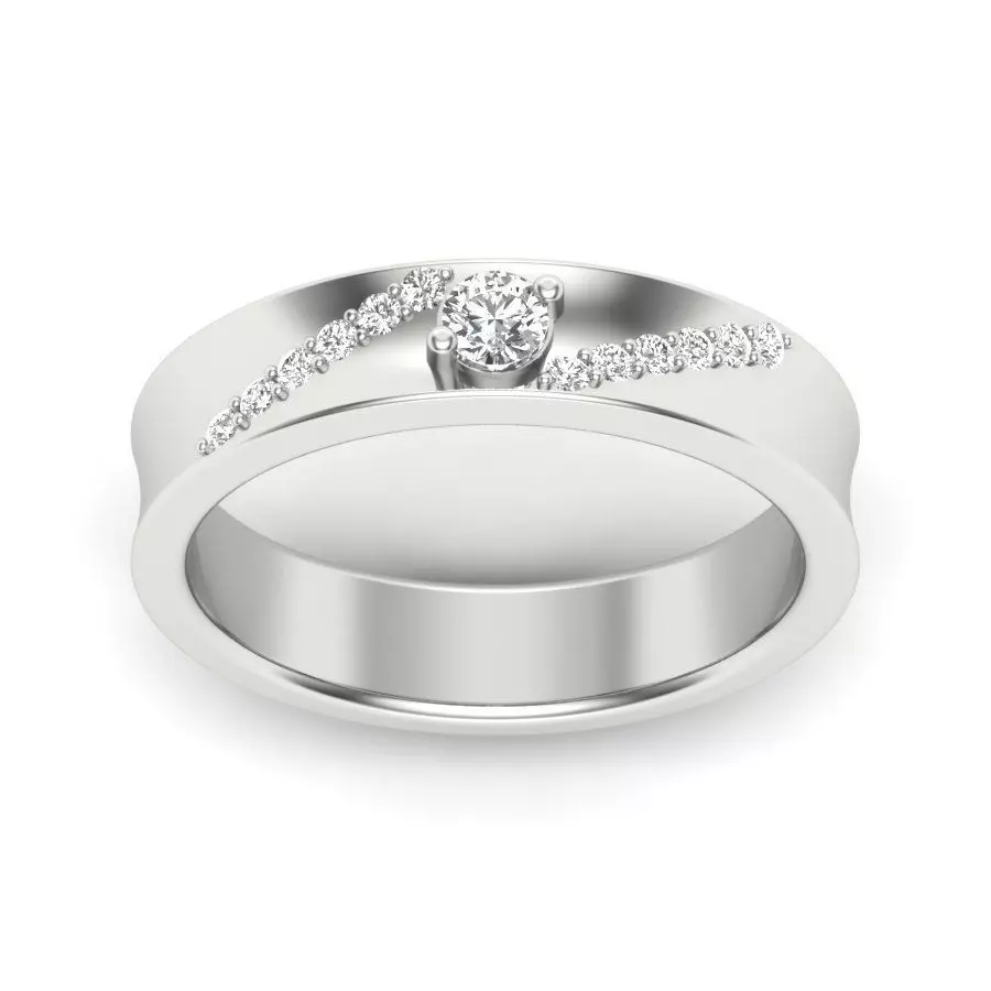 Engagement Ring design 3D print model