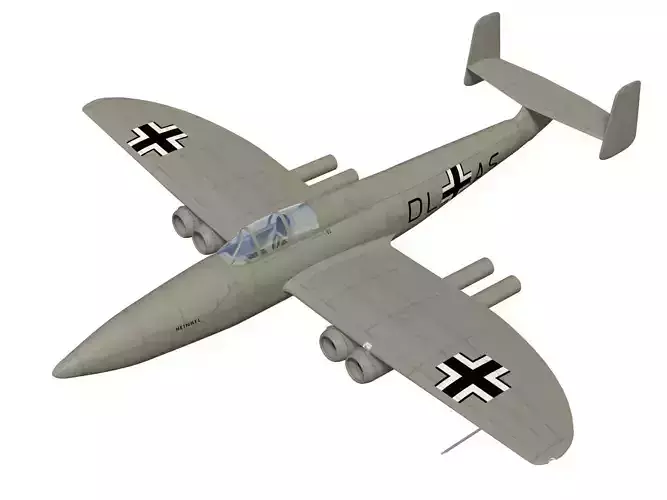 Heinkel He 280 V1 with Argus
