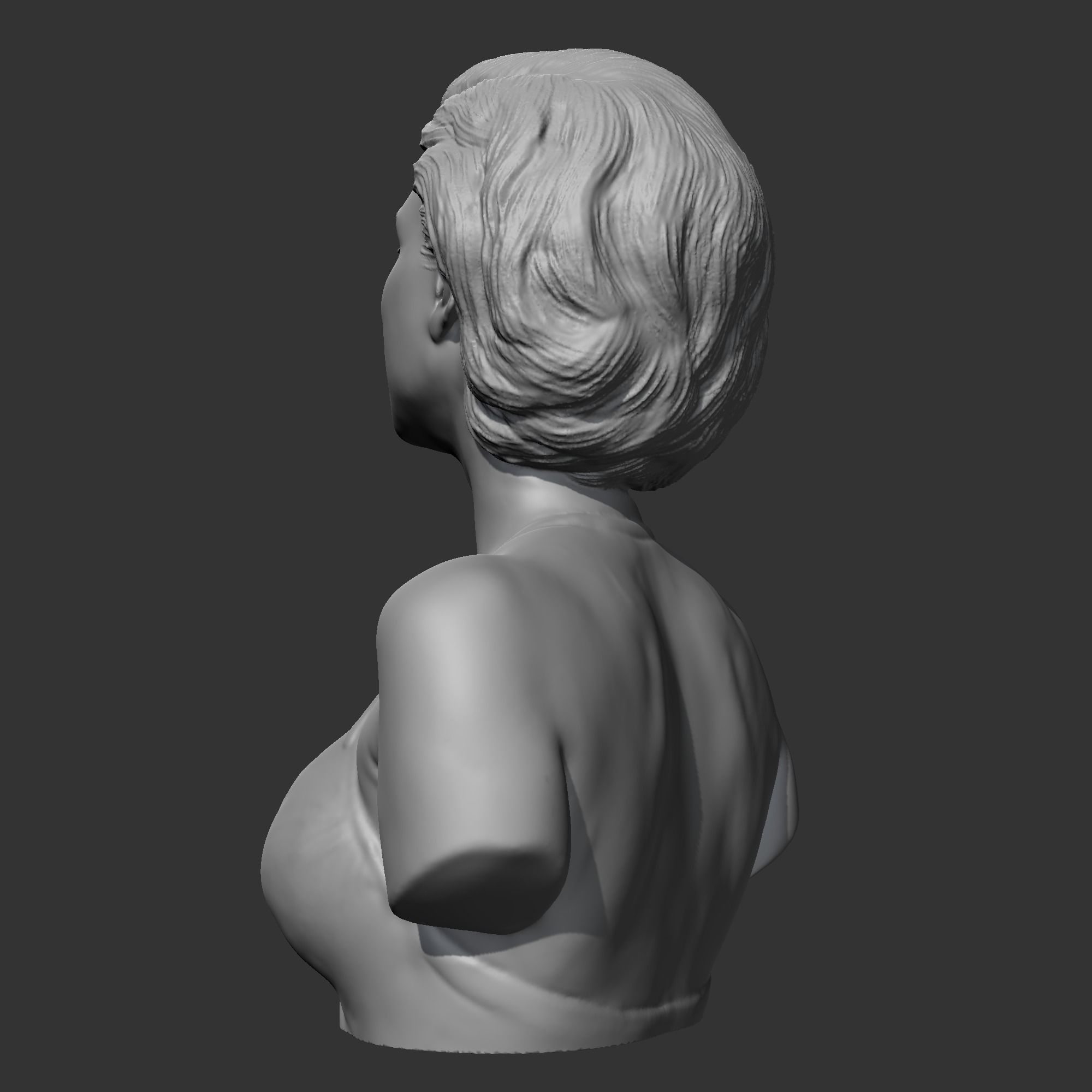 Marilyn Monroe 3D print model 3D print model_5