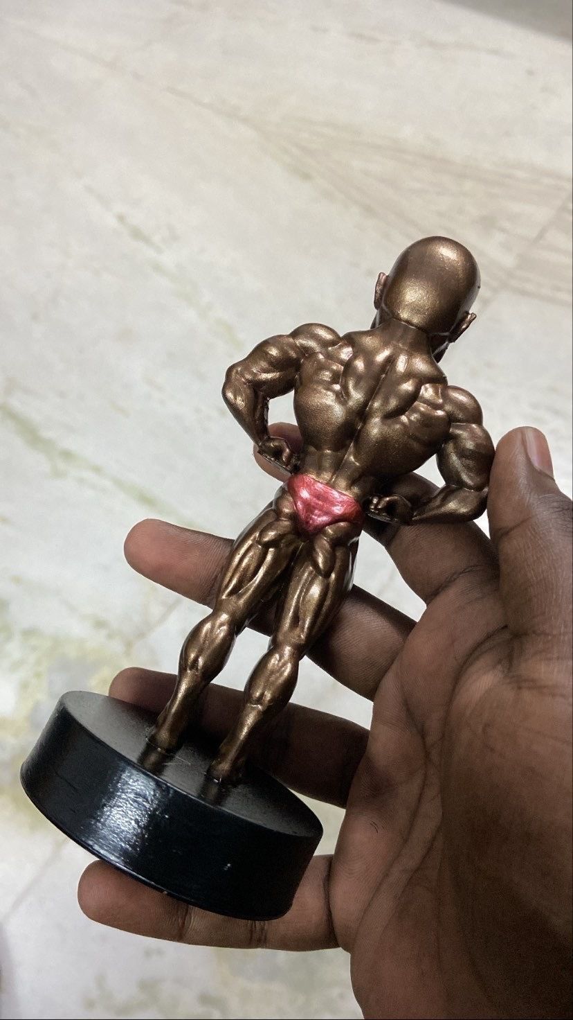 RONNIE COLEMAN MINIATURE  3D print model_1