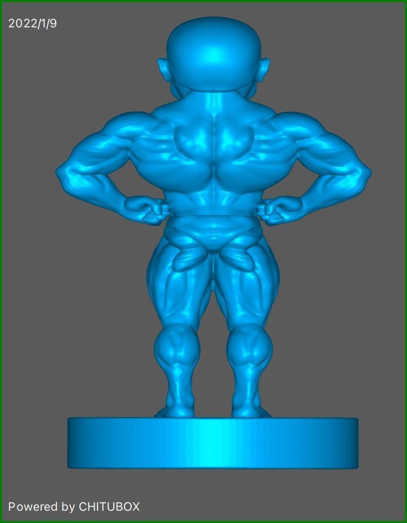RONNIE COLEMAN MINIATURE  3D print model_3