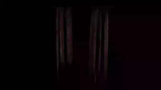 Ripped Curtains - PBR