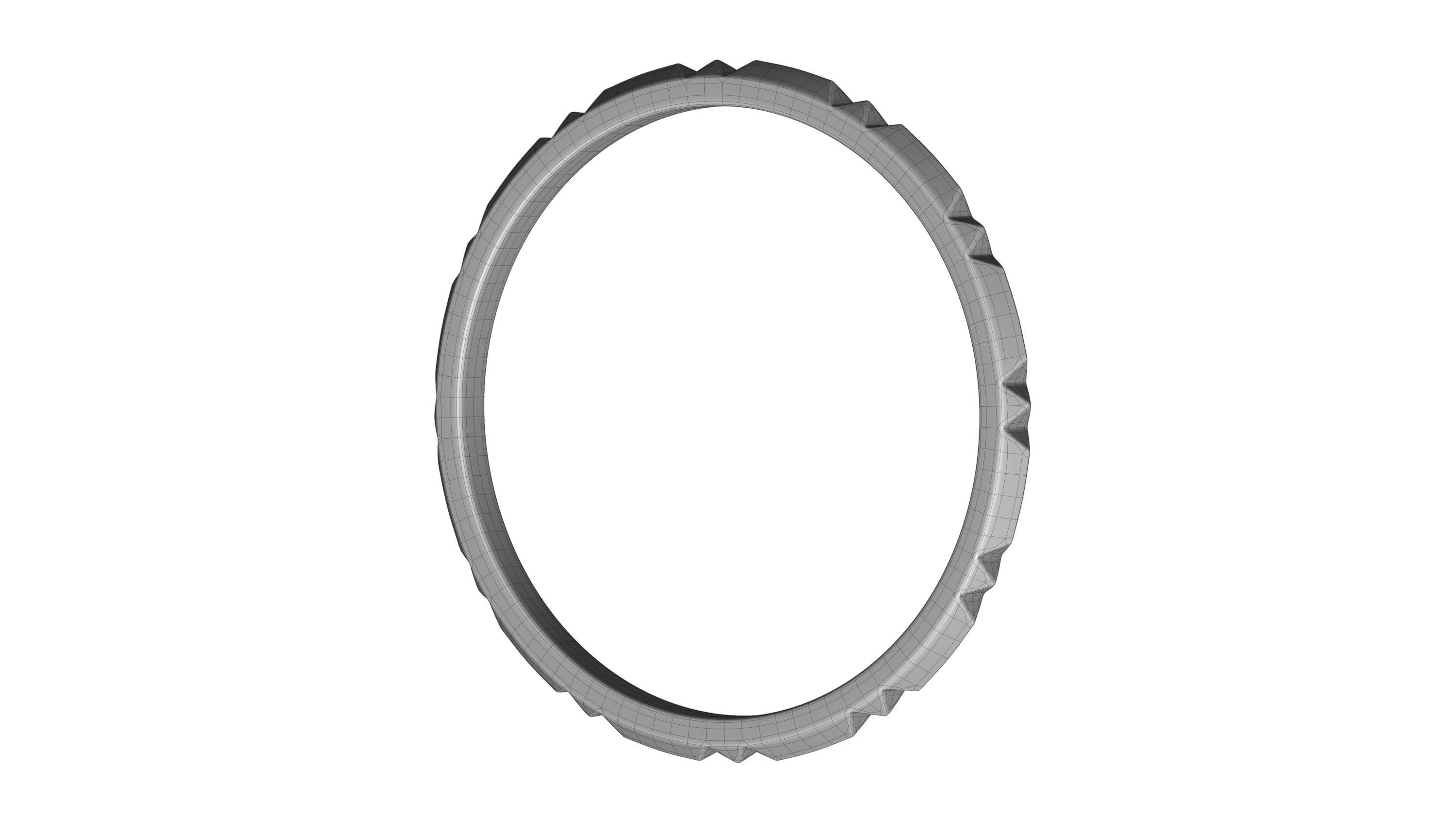 Band Ring 3D model | CGTrader