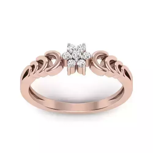Solitaire Wedding Engagement Ring