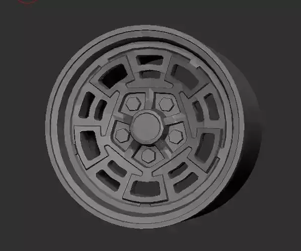 De Tomaso GTS OEM Wheels 3D Print Ready 3D print model 3D print model