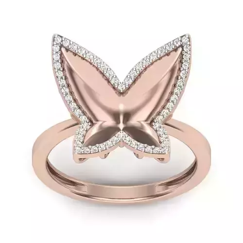 Solitaire wedding engagement ring 