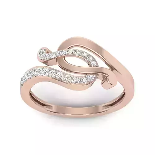 Solitaire Engagement Ring  Stone 3d