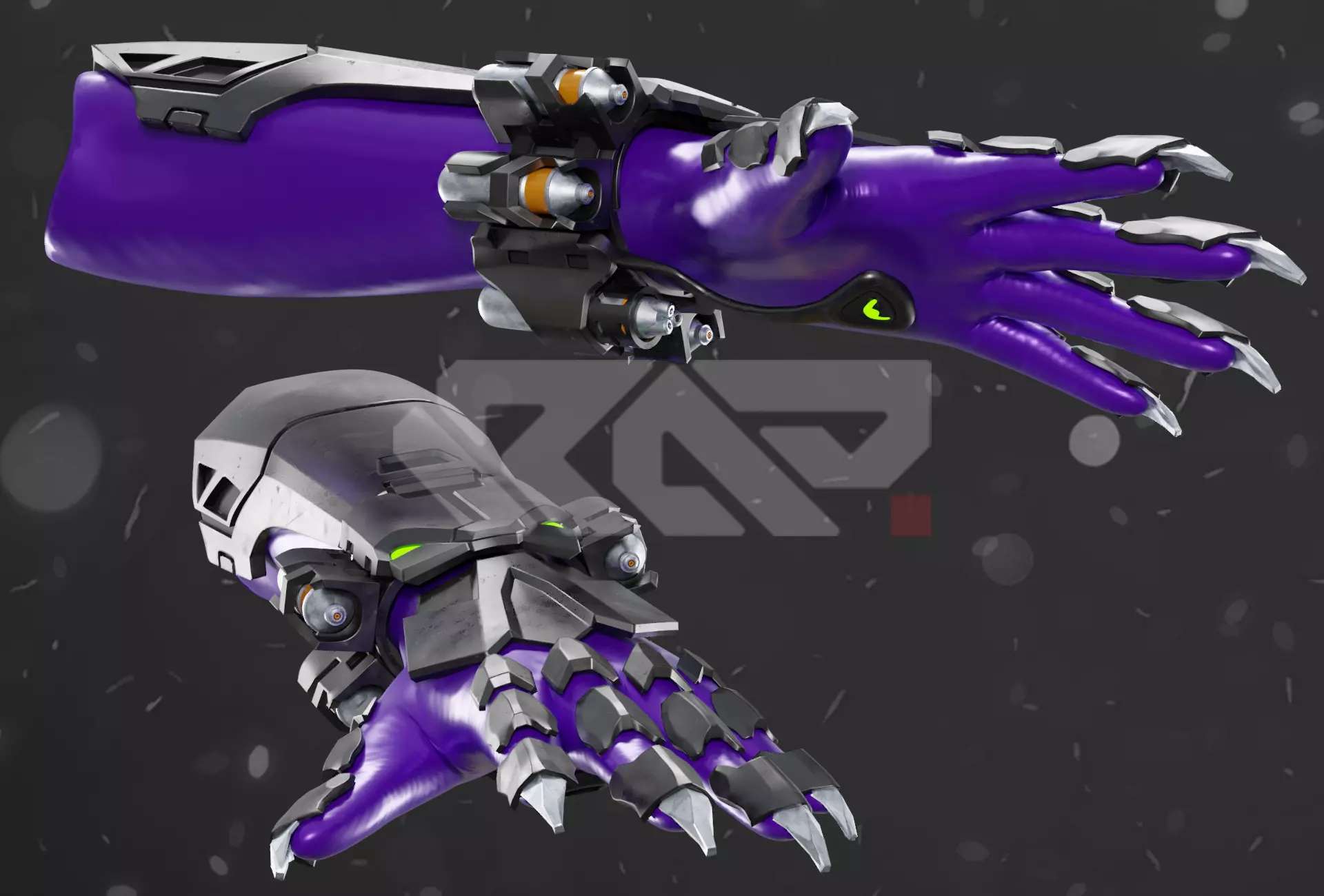 Miles Morales Webshoot urple Sign 3D print model