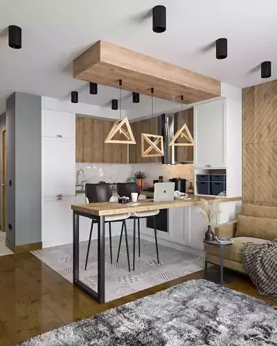 studio apartment  3D model