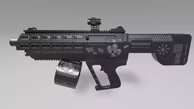 Shot Gun from Hell - Black Color