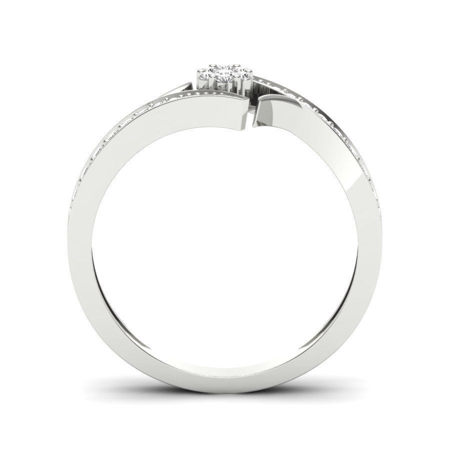 Engagement ring  3D print model_11