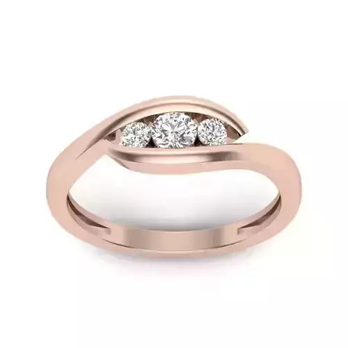 Engagment Solitaire Diamond Jewelry Ring 