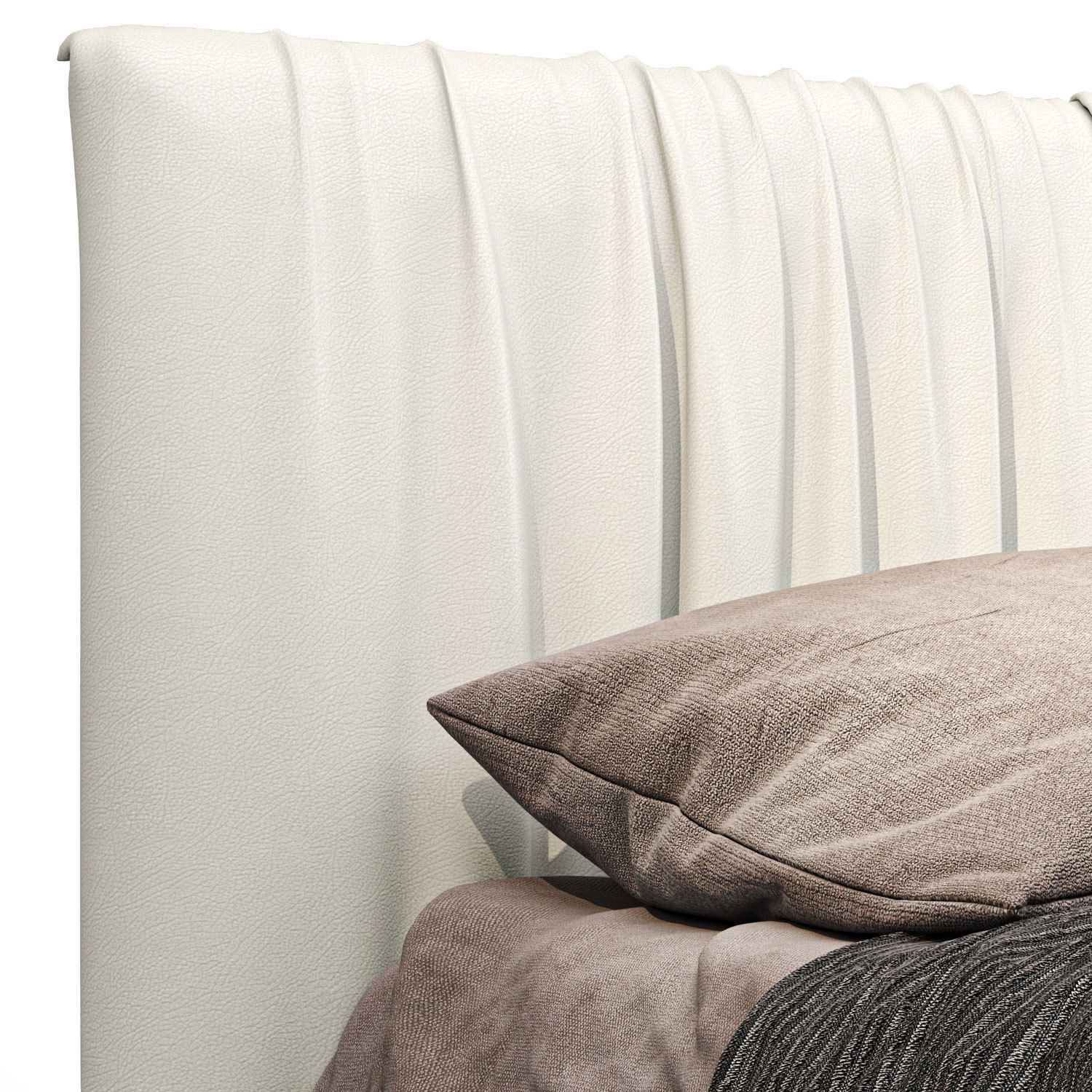 Suspended double bed FLUTTUA REPLIS By Lago 3D model_4