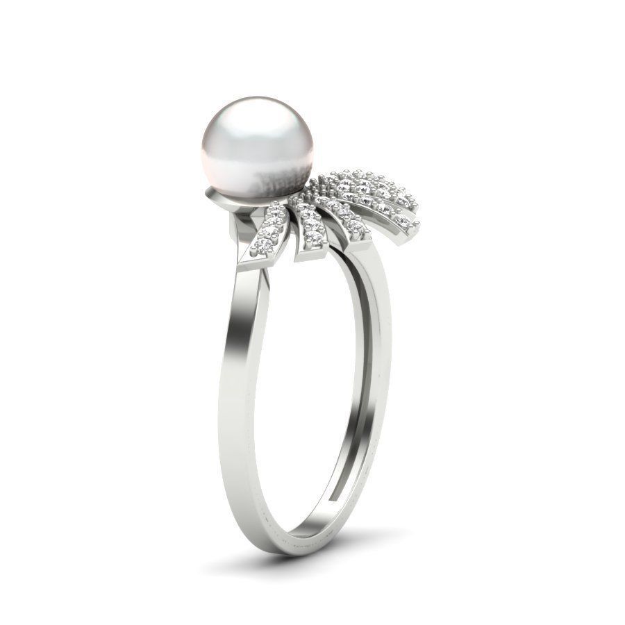 Wedding Engagement Solitaire Ring 3D print model_7