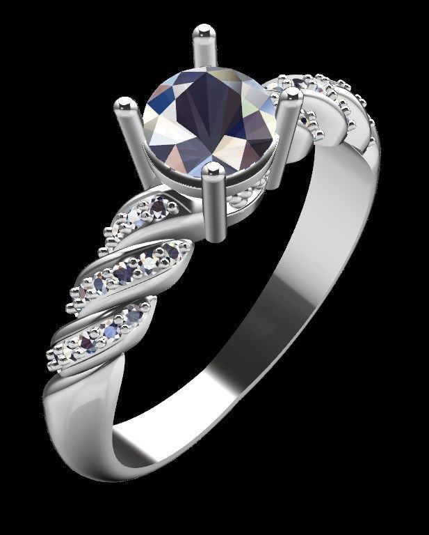 Ring rk142 3D print model_10